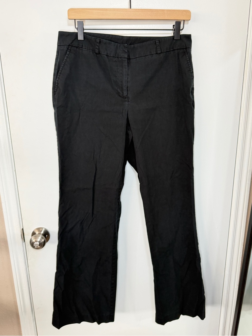 Black Work Pants - Wide Leg - 10